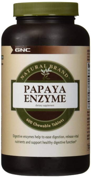 gnc_natural_brand_papaya_enzyme