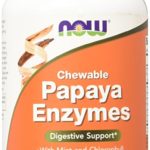 NOW Foods Chewable Papaya Enzymes 